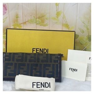Authentic Louis Fendi Long Wallet
